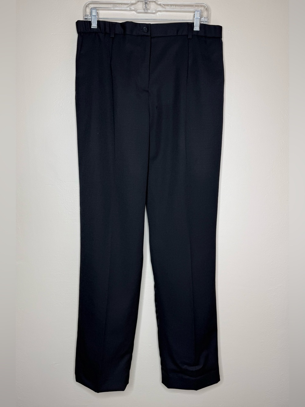 NWT Pendleton Classic Straight Leg Trousers Wool Lined Size 12